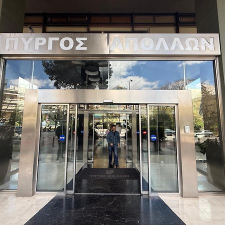 Apollo Tower Luxury Athens Centre View Apt Exterior foto