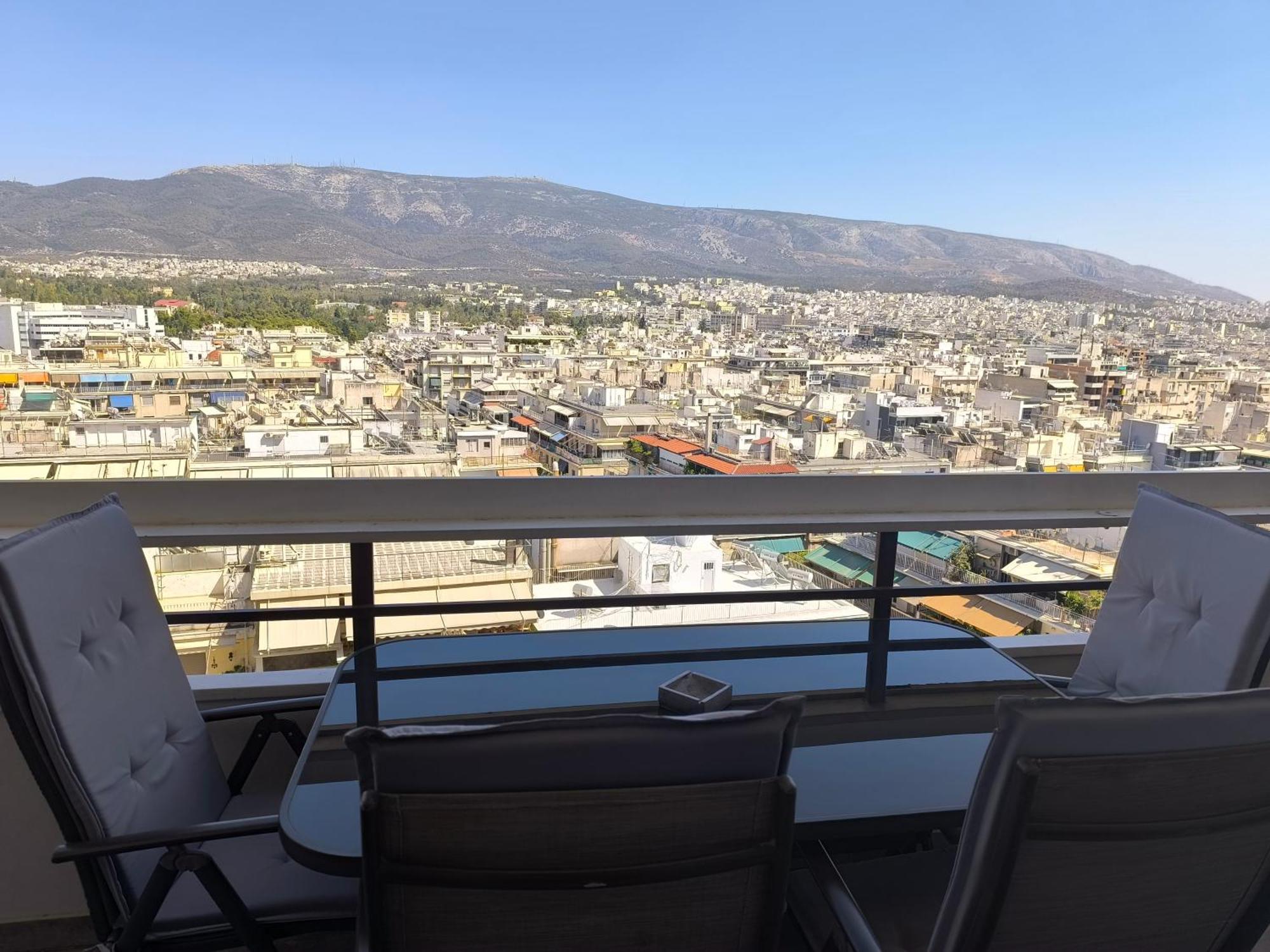 Apollo Tower Luxury Athens Centre View Apt Exterior foto